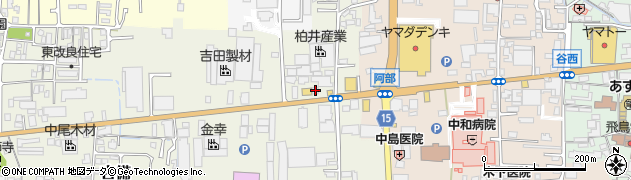 奈良県桜井市吉備566周辺の地図