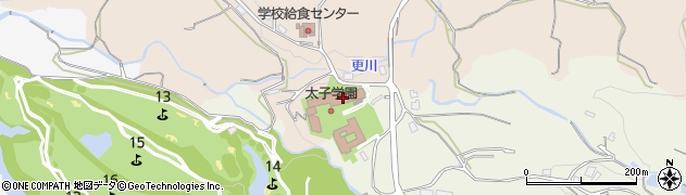 四天王寺太子学園周辺の地図