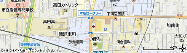 南都銀行高田支店・高田本町支店・尺土支店共同店舗周辺の地図