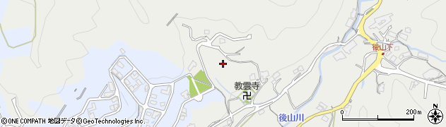 広島県広島市安佐北区安佐町（後山）周辺の地図
