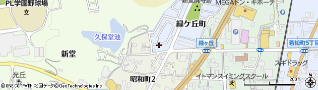 大阪府富田林市緑ケ丘町2周辺の地図