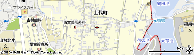 大阪府和泉市上代町753周辺の地図