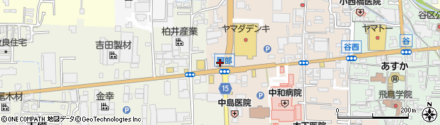 奈良県桜井市阿部429周辺の地図
