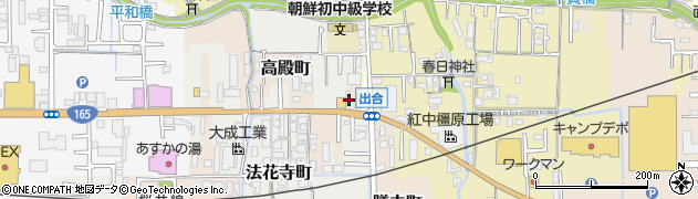 奈良県橿原市高殿町577周辺の地図