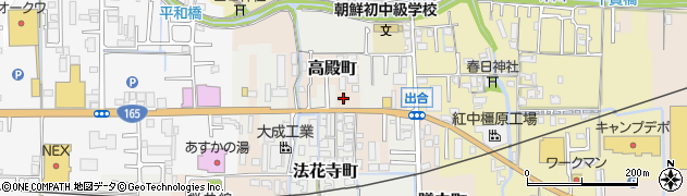 奈良県橿原市高殿町583周辺の地図