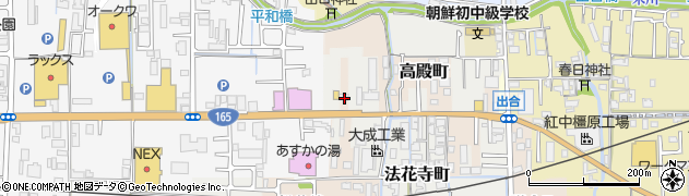 奈良県橿原市高殿町598周辺の地図