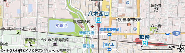 岡田整体院周辺の地図