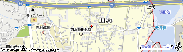 大阪府和泉市上代町763周辺の地図