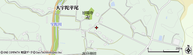 奈良県宇陀市大宇陀平尾733周辺の地図
