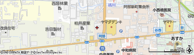 奈良県桜井市阿部435周辺の地図