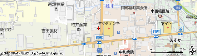奈良県桜井市阿部432周辺の地図
