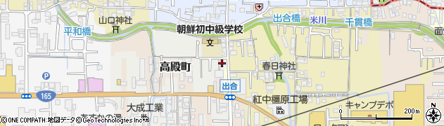 奈良県橿原市法花寺町576周辺の地図