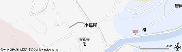 奈良県宇陀郡曽爾村小長尾周辺の地図