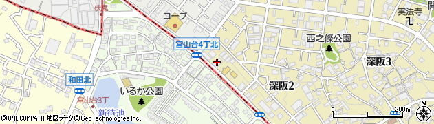 １００円クリーニング・コインズ　深阪店周辺の地図