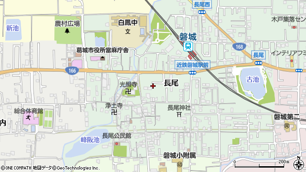〒639-2164 奈良県葛城市長尾の地図