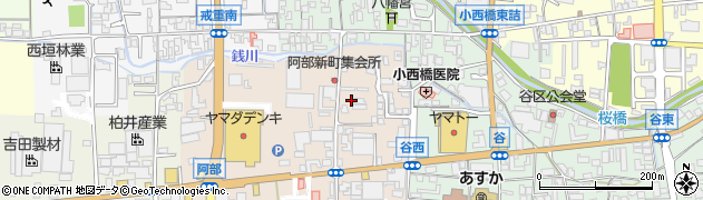 奈良県桜井市阿部503周辺の地図