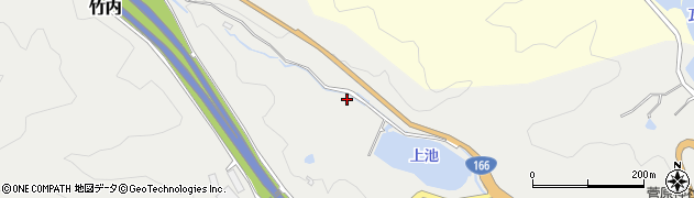 奈良県葛城市竹内1409周辺の地図