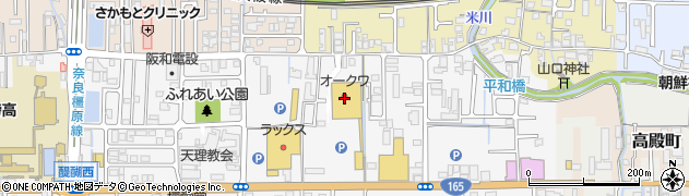 オークワ橿原醍醐店周辺の地図