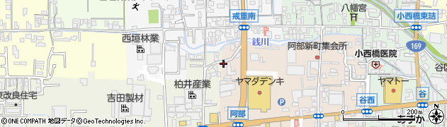 奈良県桜井市阿部437周辺の地図