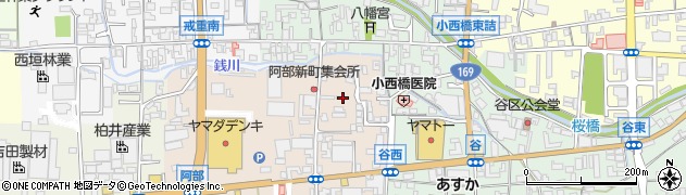 奈良県桜井市阿部489周辺の地図