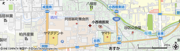 奈良県桜井市阿部499周辺の地図