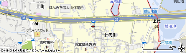 大阪府和泉市上代町789周辺の地図