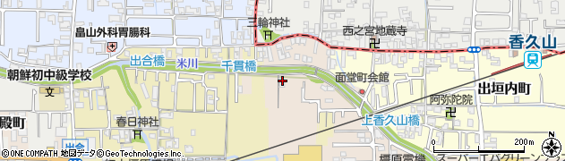 奈良県橿原市膳夫町592周辺の地図