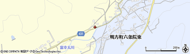 岡山県浅口市鴨方町六条院中6389周辺の地図
