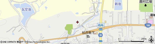 奈良県葛城市竹内1716周辺の地図