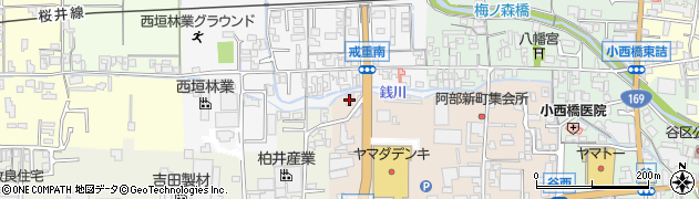 奈良県桜井市阿部439-1周辺の地図