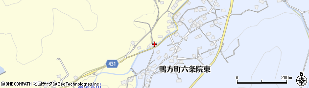 岡山県浅口市鴨方町六条院中6387周辺の地図