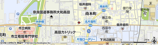 長谷本寺周辺の地図