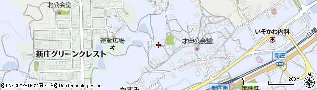 岡山県浅口郡里庄町新庄1227周辺の地図
