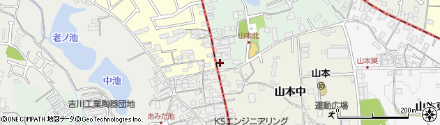 大阪府大阪狭山市山本北1201周辺の地図
