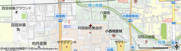 奈良県桜井市阿部483周辺の地図