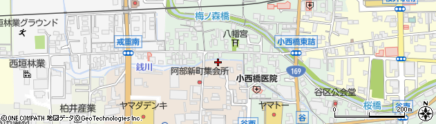 奈良県桜井市阿部491周辺の地図