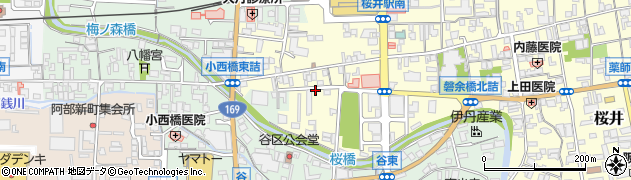 ＯＡルーム・ビギン桜井周辺の地図