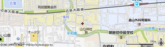 奈良県橿原市山之坊町314周辺の地図