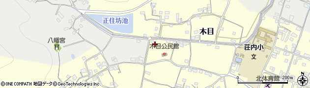 岡山県玉野市木目602周辺の地図