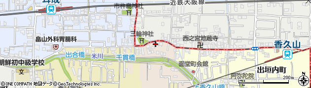 奈良県橿原市膳夫町612周辺の地図