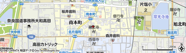 徳善寺周辺の地図