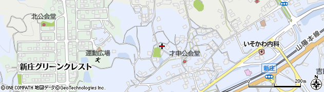 岡山県浅口郡里庄町新庄1197周辺の地図