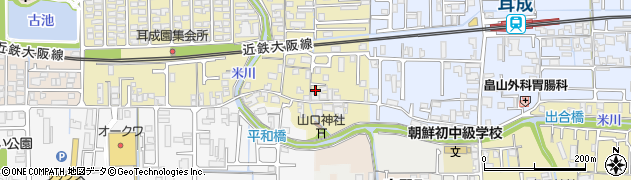 奈良県橿原市山之坊町313周辺の地図