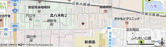 奈良県橿原市木原町51周辺の地図