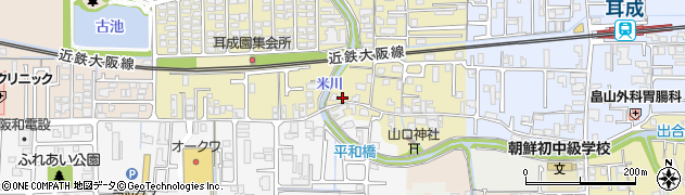 奈良県橿原市山之坊町332周辺の地図