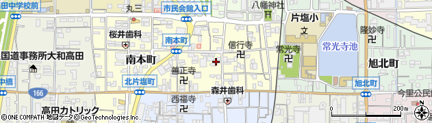 奈良県大和高田市永和町周辺の地図