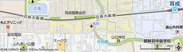 奈良県橿原市山之坊町287周辺の地図