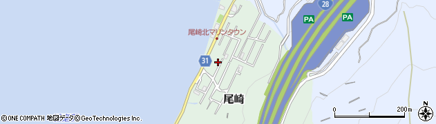 兵庫県淡路市尾崎46-92周辺の地図