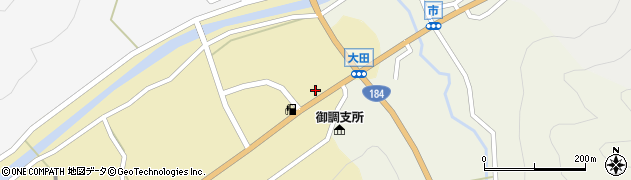尾道市役所　道の駅クロスロードみつぎ周辺の地図