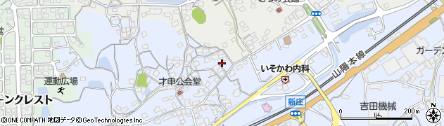 岡山県浅口郡里庄町新庄1288周辺の地図